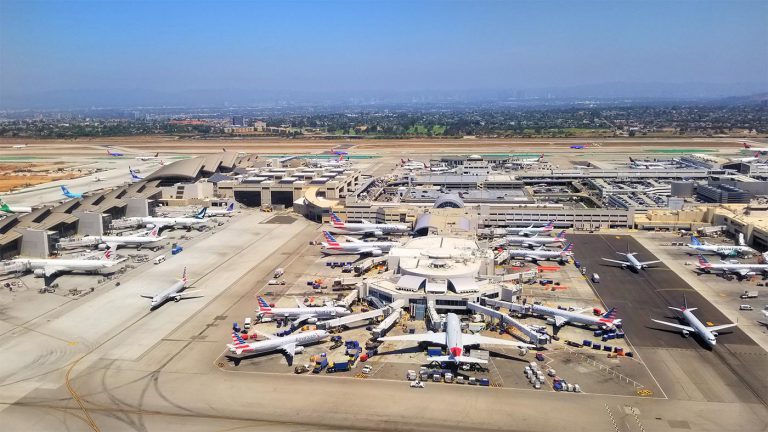 American Airlines' LAX terminal