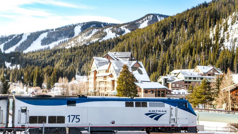 Amtrak in Winter Park, CO