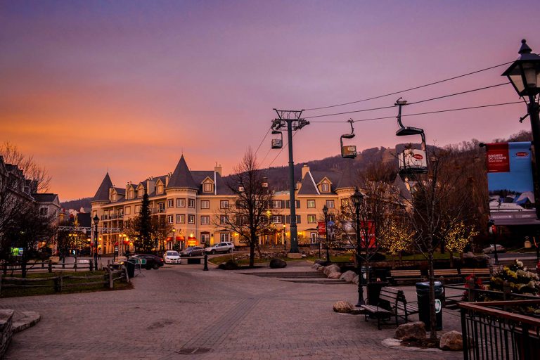 Mont-Tremblant in Quebec, Canada